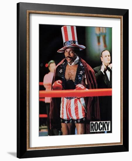 Rocky, French Movie Poster, 1977-null-Framed Art Print