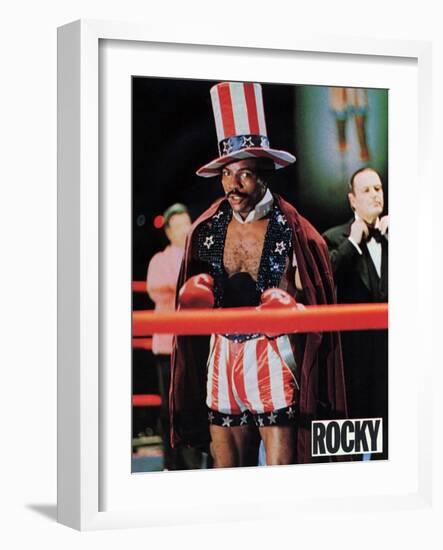 Rocky, French Movie Poster, 1977-null-Framed Art Print