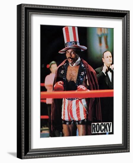 Rocky, French Movie Poster, 1977-null-Framed Art Print