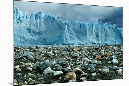 Rocky Glacier Beach Patagonia Argentina Photo Poster-null-Mounted Photo