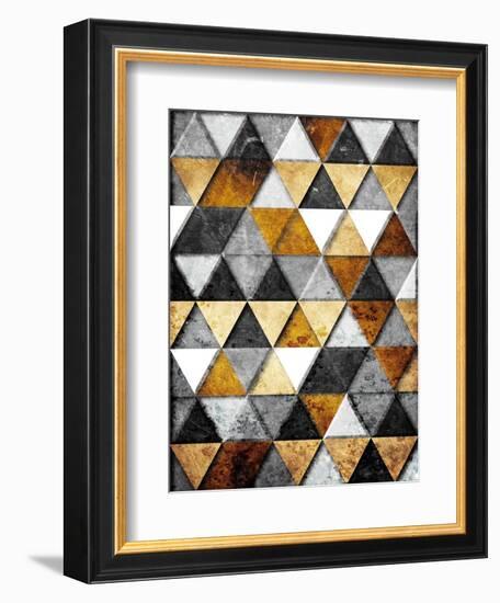 Rocky Gold Mountains-Milli Villa-Framed Premium Giclee Print