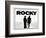 Rocky, L-R: Talia Shire, Sylvester Stallone, 1976-null-Framed Art Print