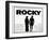 Rocky, L-R: Talia Shire, Sylvester Stallone, 1976-null-Framed Art Print