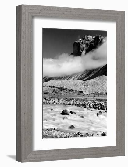 Rocky Landscape, Banff, Alberta-null-Framed Art Print