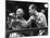 Rocky Marciano Landing a Punch on Jersey Joe Walcott, Sept. 23, 1952-null-Mounted Photo