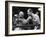 Rocky Marciano Landing a Punch on Jersey Joe Walcott, Sept. 23, 1952-null-Framed Photo