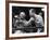 Rocky Marciano Landing a Punch on Jersey Joe Walcott, Sept. 23, 1952-null-Framed Photo