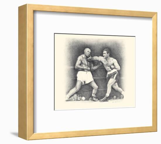 Rocky Marciano-Allen Friedlander-Framed Premium Giclee Print