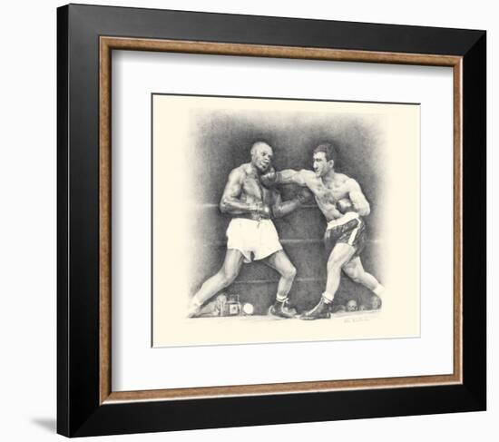 Rocky Marciano-Allen Friedlander-Framed Premium Giclee Print