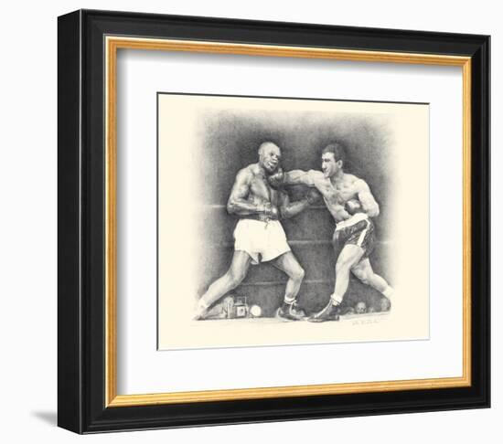 Rocky Marciano-Allen Friedlander-Framed Premium Giclee Print