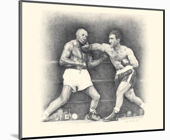 Rocky Marciano-Allen Friedlander-Mounted Premium Giclee Print