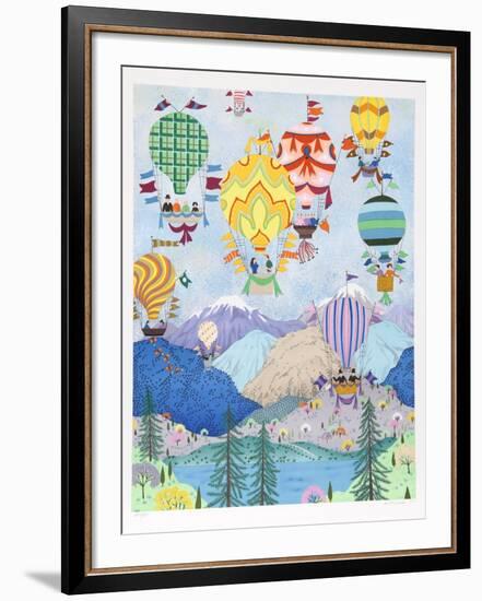 Rocky Mountain Balloons-Jack Hofflander-Framed Limited Edition