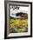 "Rocky Mountain Fly Fishing" Saturday Evening Post Cover, May 5, 1956-John Clymer-Framed Giclee Print