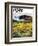 "Rocky Mountain Fly Fishing" Saturday Evening Post Cover, May 5, 1956-John Clymer-Framed Giclee Print