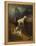 Rocky Mountain Goats, C.1885-Albert Bierstadt-Framed Premier Image Canvas