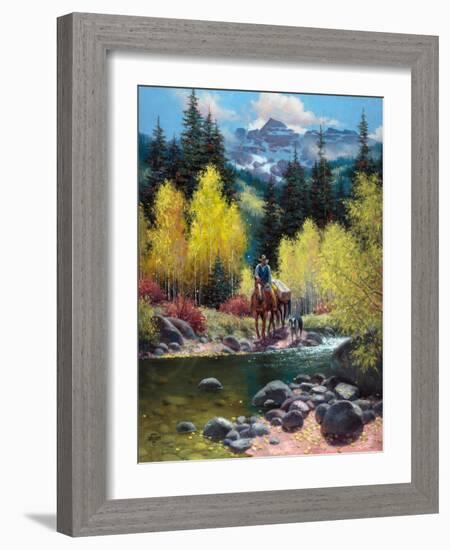 Rocky Mountain High-Jack Sorenson-Framed Art Print