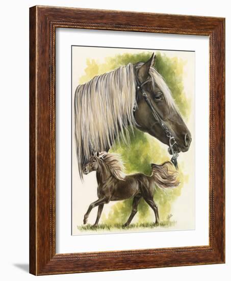 Rocky Mountain Horse-Barbara Keith-Framed Giclee Print