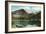 Rocky Mountain National Park, Colorado, Bear Lake View of Long's Peak, Estes Park-Lantern Press-Framed Art Print