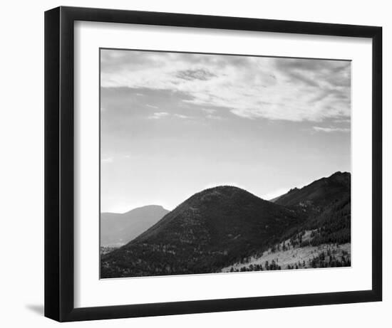 Rocky Mountain National Park, Colorado, ca. 1941-1942-Ansel Adams-Framed Art Print