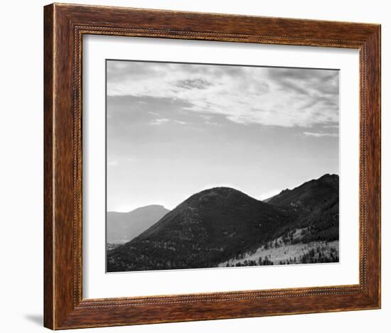 Rocky Mountain National Park, Colorado, ca. 1941-1942-Ansel Adams-Framed Art Print
