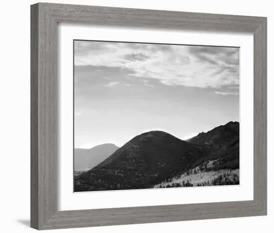 Rocky Mountain National Park, Colorado, ca. 1941-1942-Ansel Adams-Framed Art Print