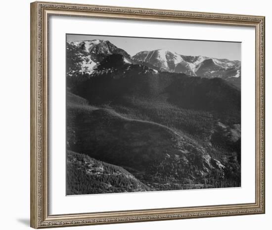 Rocky Mountain National Park, Colorado, ca. 1941-1942-Ansel Adams-Framed Art Print