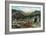 Rocky Mountain National Park, Colorado, General View of Estes Park-Lantern Press-Framed Art Print