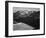 Rocky Mountain National Park Colorado Panorama Of Barren Mountains & Shadowed Valley 1933-1942-Ansel Adams-Framed Art Print