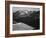 Rocky Mountain National Park Colorado Panorama Of Barren Mountains & Shadowed Valley 1933-1942-Ansel Adams-Framed Art Print