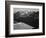 Rocky Mountain National Park Colorado Panorama Of Barren Mountains & Shadowed Valley 1933-1942-Ansel Adams-Framed Art Print