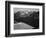 Rocky Mountain National Park Colorado Panorama Of Barren Mountains & Shadowed Valley 1933-1942-Ansel Adams-Framed Art Print