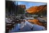 Rocky Mountain National Park, Colorado: Sunrise On Dream Lake-Ian Shive-Mounted Photographic Print