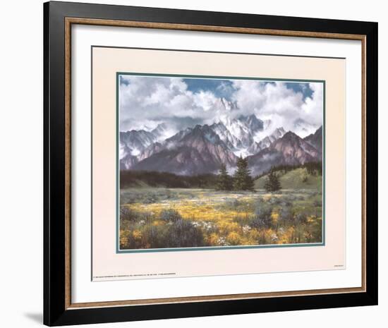 Rocky Mountain Peaks-Jack Sorenson-Framed Art Print