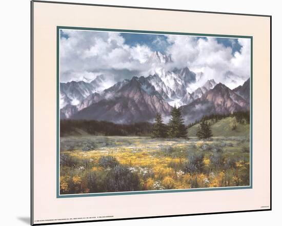 Rocky Mountain Peaks-Jack Sorenson-Mounted Art Print