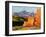 Rocky Mountain Road in Autumn-Robert Moore-Framed Art Print