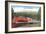 Rocky Mountain Rocket Train-null-Framed Art Print