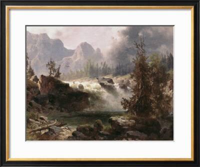 Rocky Mountain Stream Giclee Print Albert Bierstadt Art Com Rocky Mountain Stream Giclee Print Albert Bierstadt Art Com
