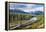 Rocky Mountaineer Train at Morant's Curve Near Lake Louise in the Canadian Rockies-Neale Clark-Framed Premier Image Canvas