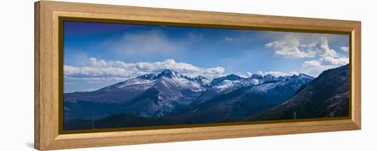 Rocky Mountains Range View from Trail Ridge Road, Rmnp, Colorado-Anna Miller-Framed Premier Image Canvas