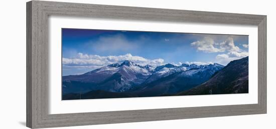 Rocky Mountains Range View from Trail Ridge Road, Rmnp, Colorado-Anna Miller-Framed Photographic Print