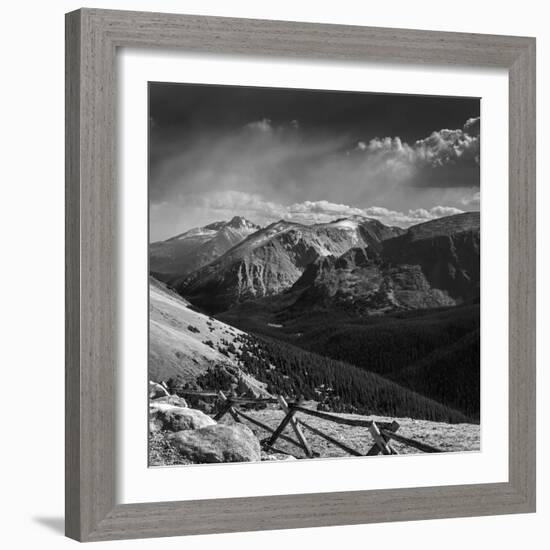 Rocky Mountains Range View from Trail Ridge Road, Rmnp, Colorado-Anna Miller-Framed Photographic Print