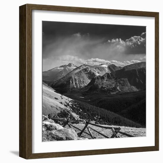 Rocky Mountains Range View from Trail Ridge Road, Rmnp, Colorado-Anna Miller-Framed Photographic Print