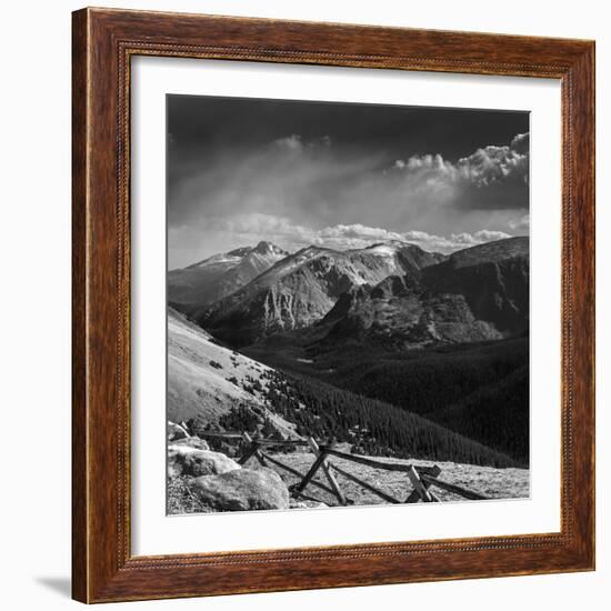 Rocky Mountains Range View from Trail Ridge Road, Rmnp, Colorado-Anna Miller-Framed Photographic Print