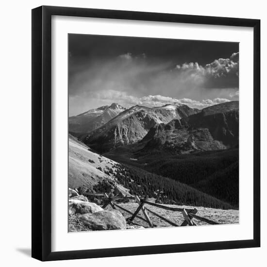 Rocky Mountains Range View from Trail Ridge Road, Rmnp, Colorado-Anna Miller-Framed Photographic Print