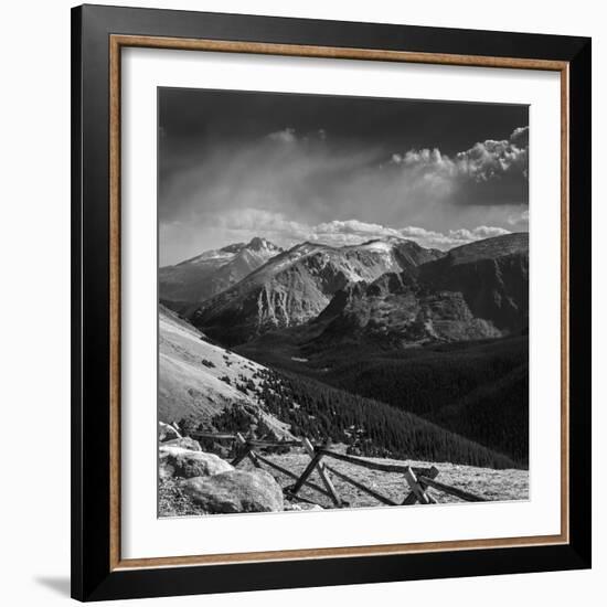 Rocky Mountains Range View from Trail Ridge Road, Rmnp, Colorado-Anna Miller-Framed Photographic Print