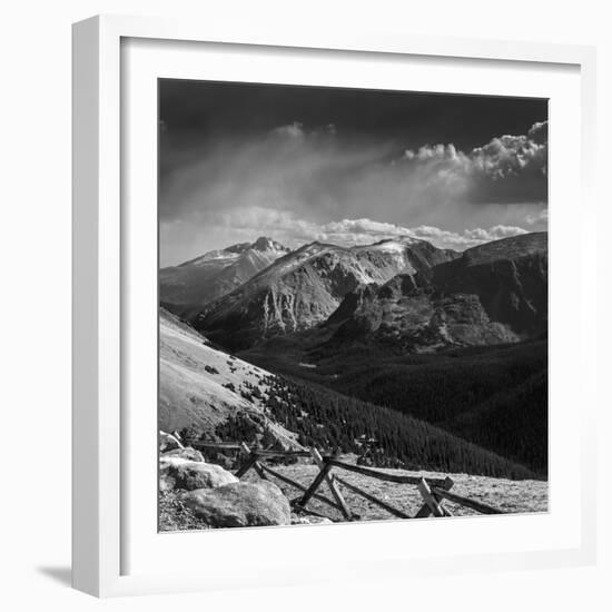 Rocky Mountains Range View from Trail Ridge Road, Rmnp, Colorado-Anna Miller-Framed Photographic Print