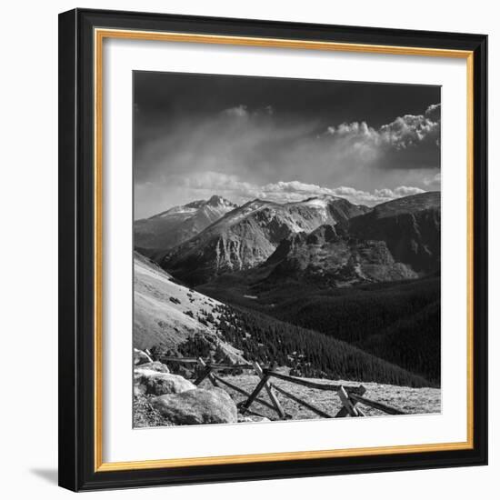 Rocky Mountains Range View from Trail Ridge Road, Rmnp, Colorado-Anna Miller-Framed Photographic Print