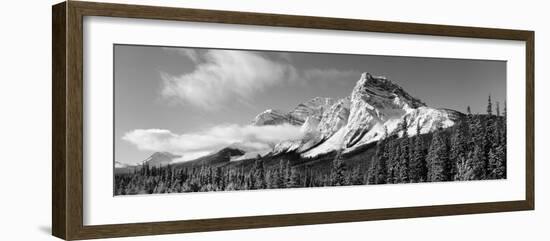 Rocky Mountains, Winter, Alberta, Canada-null-Framed Photographic Print