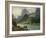 Rocky Mountains-Albert Bierstadt-Framed Premium Giclee Print