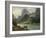 Rocky Mountains-Albert Bierstadt-Framed Premium Giclee Print